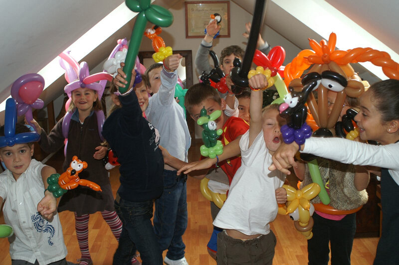 Fêtes familiales en ballons