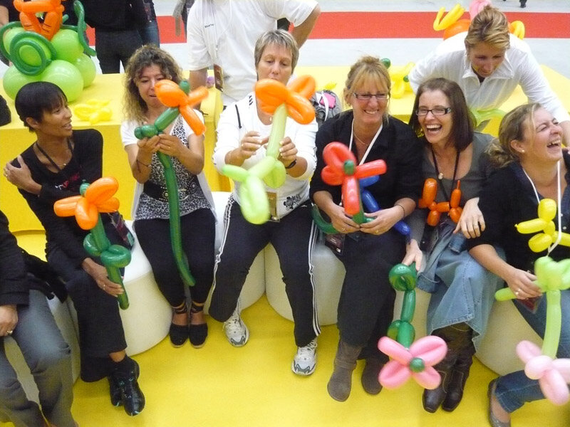 Atelier de ballons pour adultes