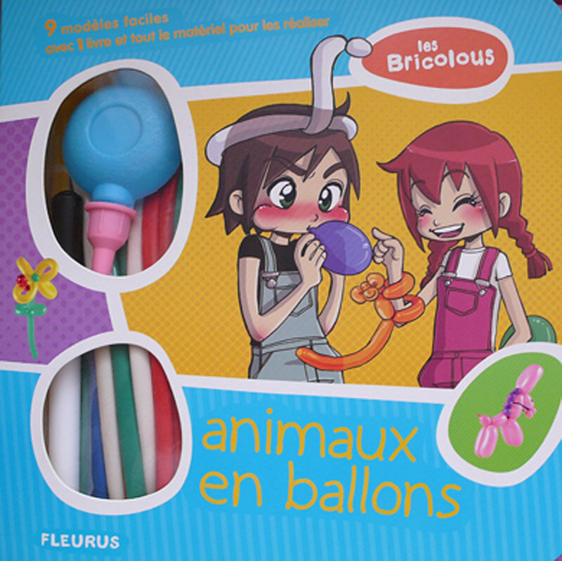 Réédition du livre « animaux en ballons » de Lili ONE