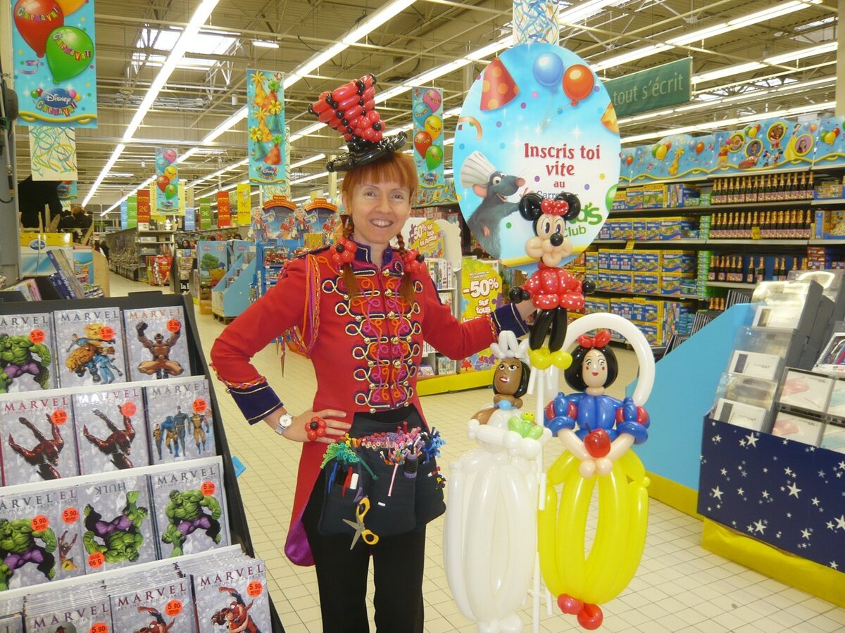 Animation commerciale pour enfants