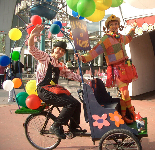 La parade aux ballons