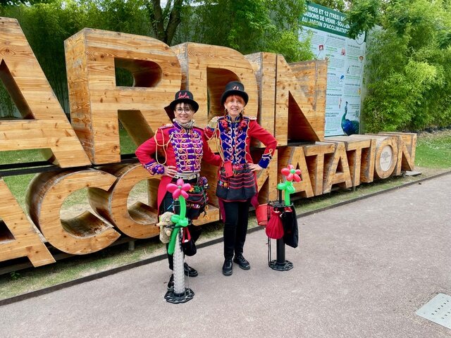 Sculpteur de ballons Jardin d'Acclimatation